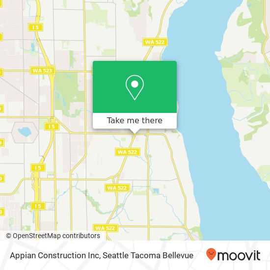 Appian Construction Inc map