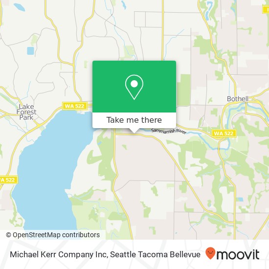 Michael Kerr Company Inc map