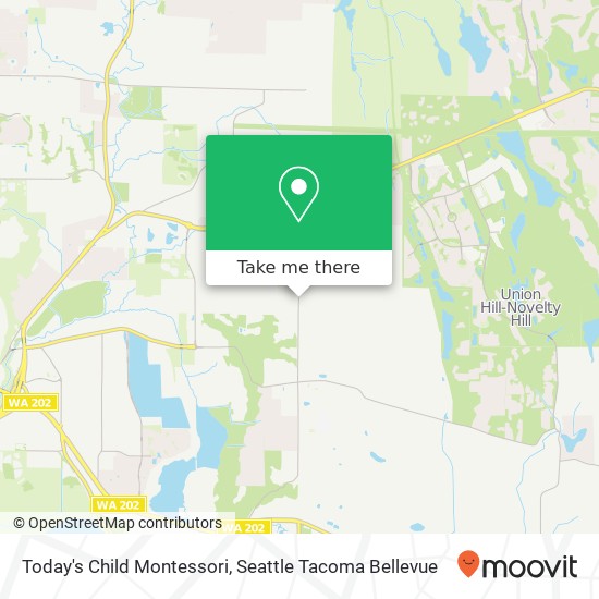 Today's Child Montessori map