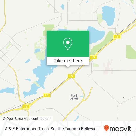 Mapa de A & E Enterprises Trnsp