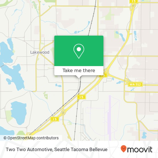 Mapa de Two Two Automotive