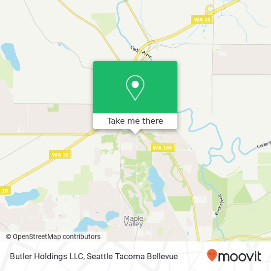 Butler Holdings LLC map