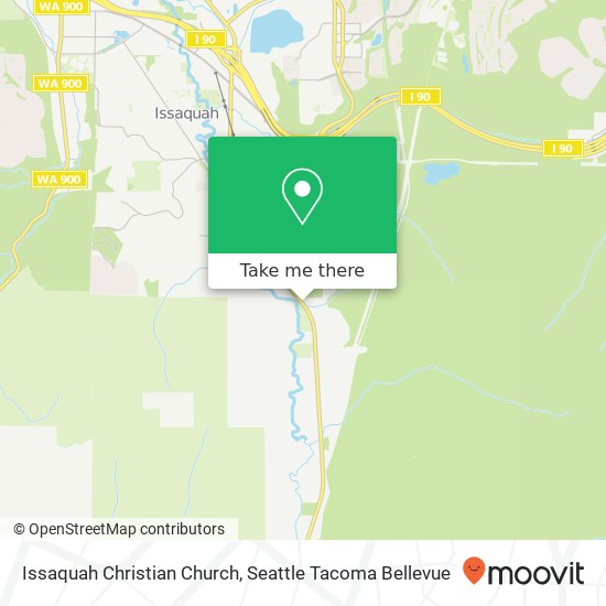 Issaquah Christian Church map