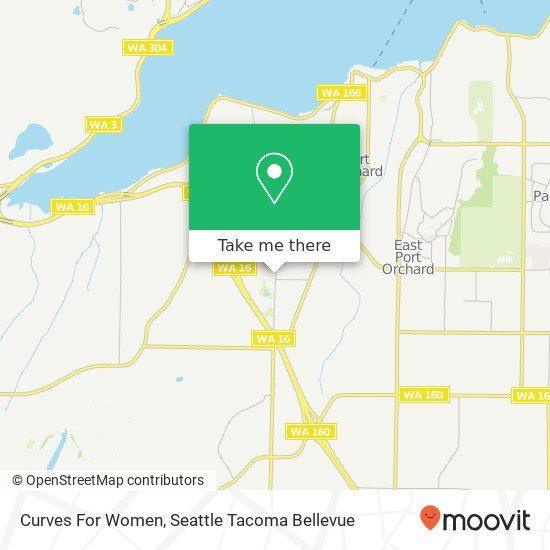 Curves For Women map