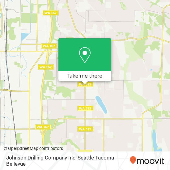 Johnson Drilling Company Inc map