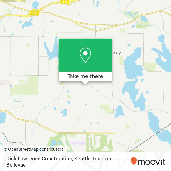 Mapa de Dick Lawrence Construction