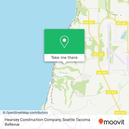 Mapa de Hearsey Construction Company