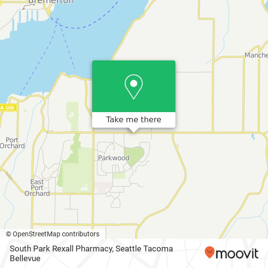 South Park Rexall Pharmacy map