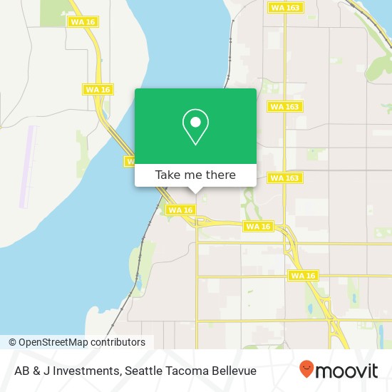 AB & J Investments map