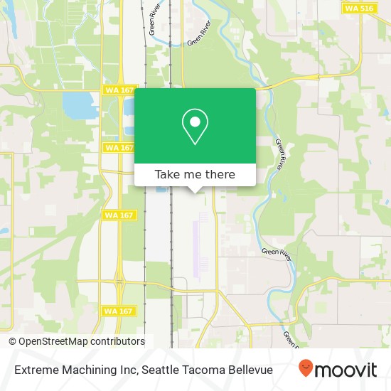 Extreme Machining Inc map