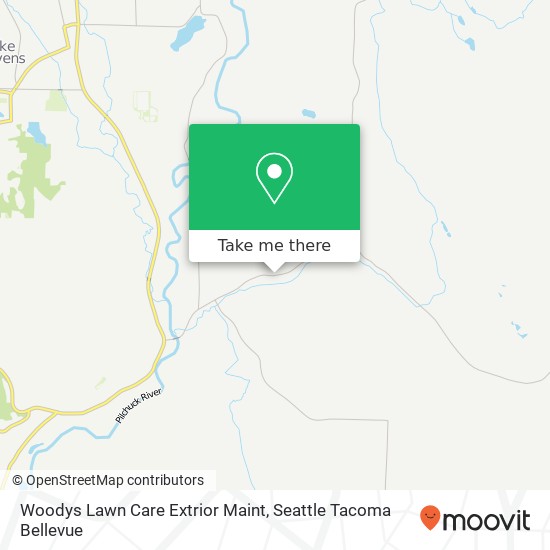 Mapa de Woodys Lawn Care Extrior Maint