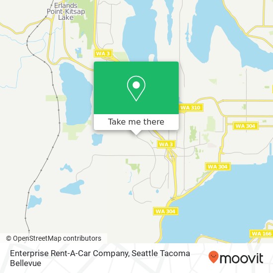 Enterprise Rent-A-Car Company map
