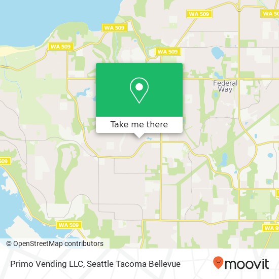 Primo Vending LLC map