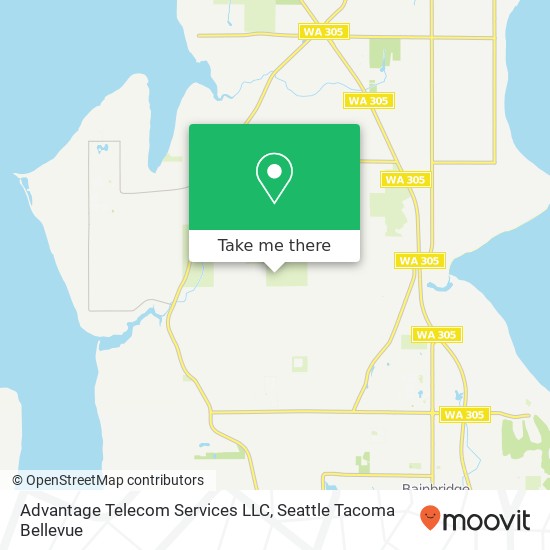 Advantage Telecom Services LLC map