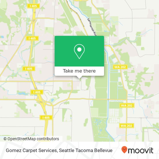 Mapa de Gomez Carpet Services