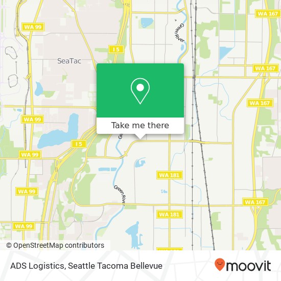 ADS Logistics map