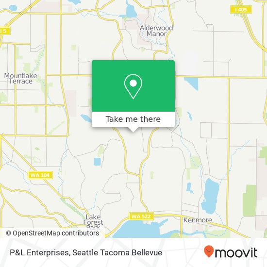 P&L Enterprises map