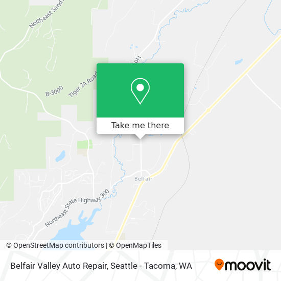 Belfair Valley Auto Repair map