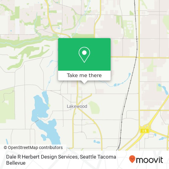 Dale R Herbert Design Services map