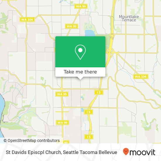 St Davids Episcpl Church map