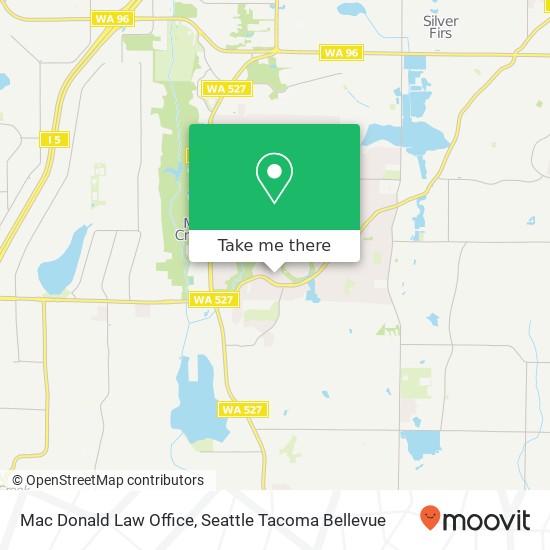 Mac Donald Law Office map