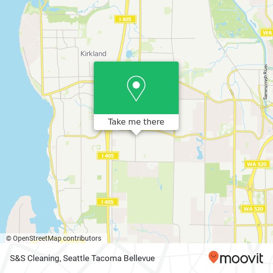 S&S Cleaning map