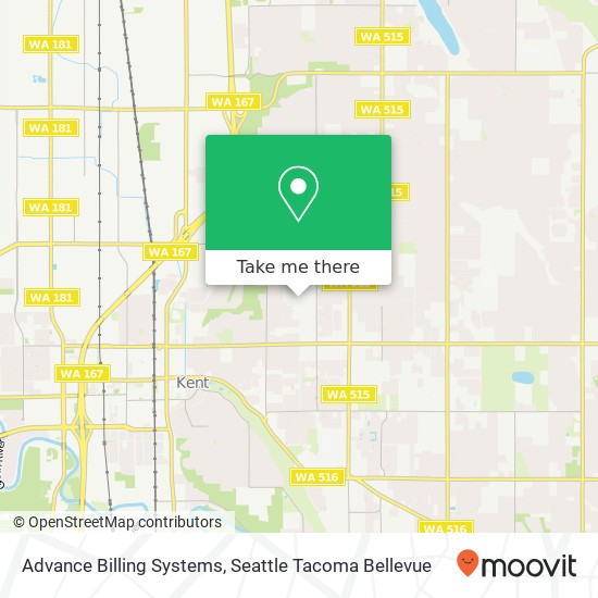 Mapa de Advance Billing Systems