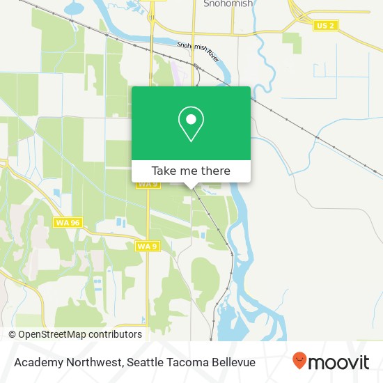 Academy Northwest map