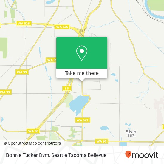 Bonnie Tucker Dvm map