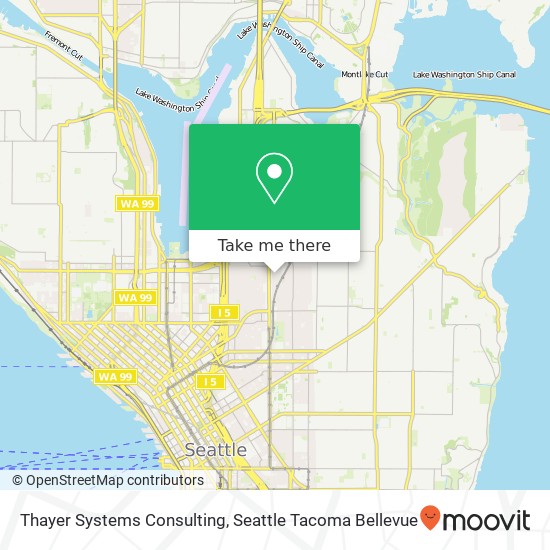 Thayer Systems Consulting map