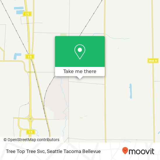 Tree Top Tree Svc map