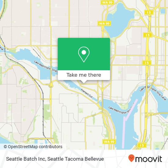 Seattle Batch Inc map