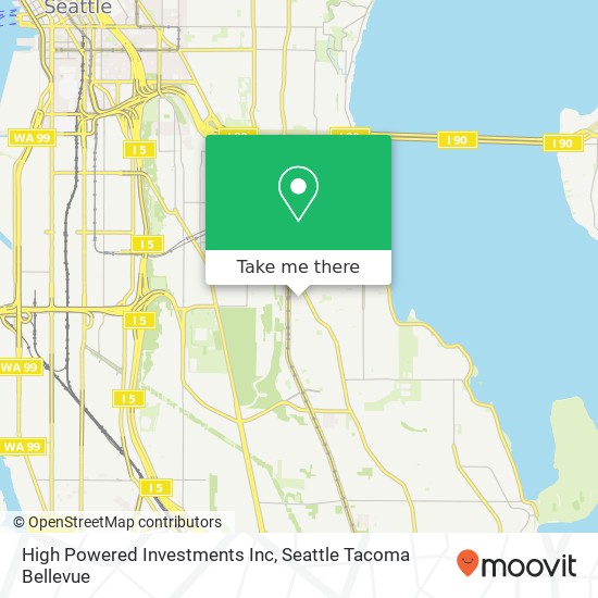 High Powered Investments Inc map