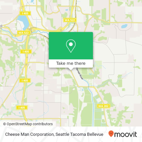 Cheese Man Corporation map