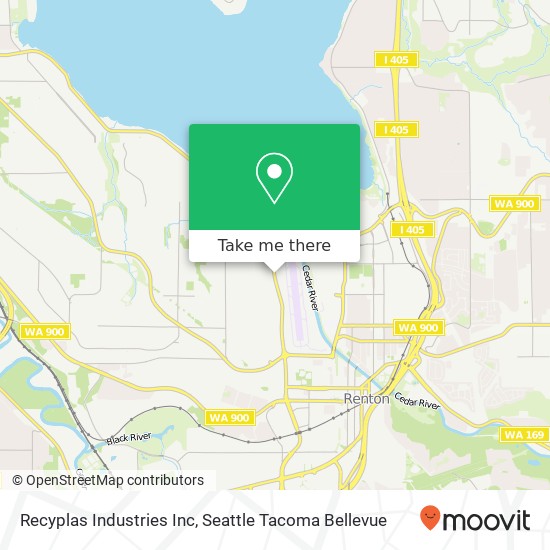 Recyplas Industries Inc map