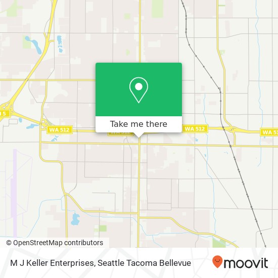 M J Keller Enterprises map