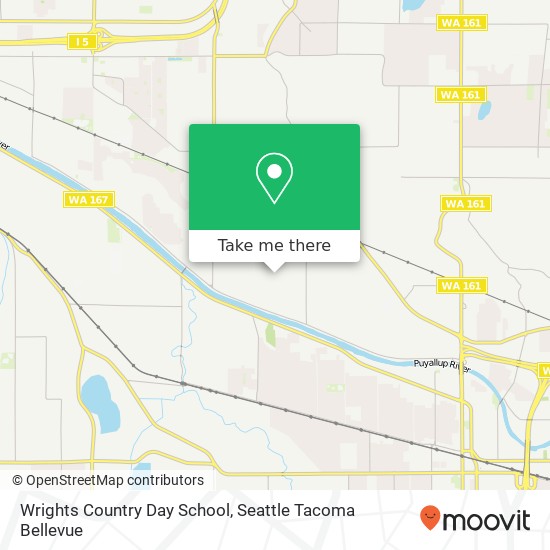 Wrights Country Day School map
