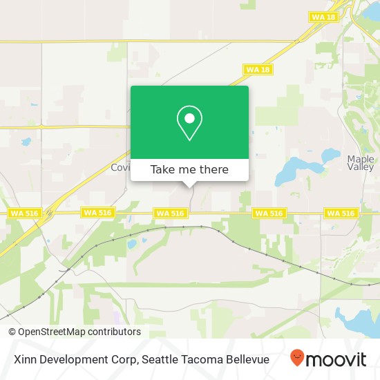 Mapa de Xinn Development Corp