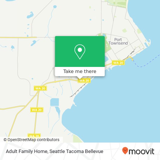 Adult Family Home map