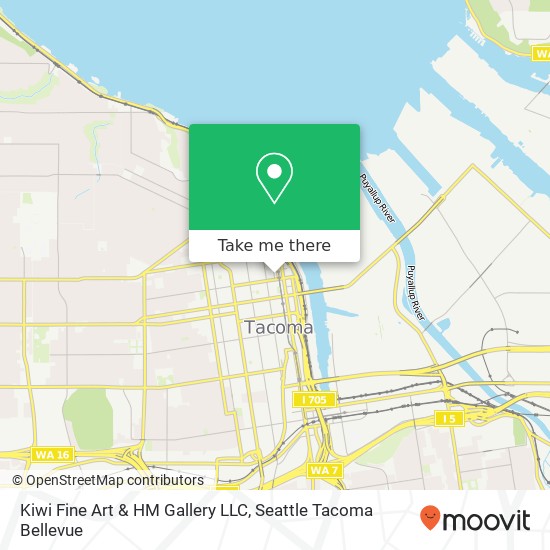 Mapa de Kiwi Fine Art & HM Gallery LLC