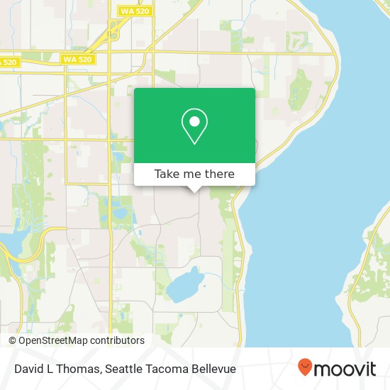 Mapa de David L Thomas