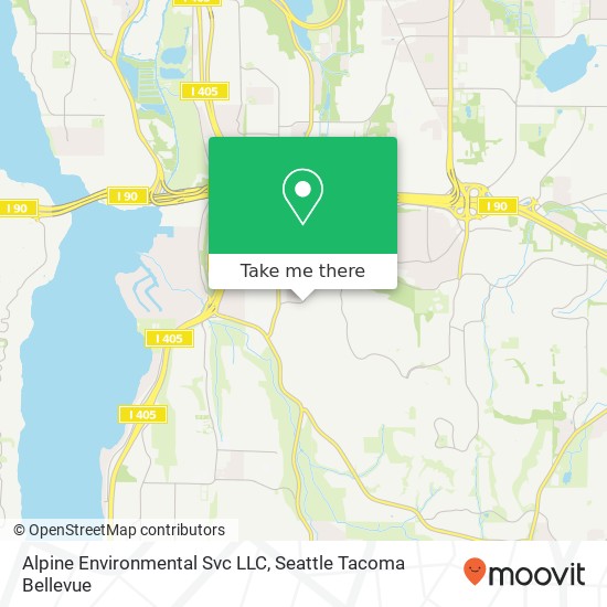 Alpine Environmental Svc LLC map