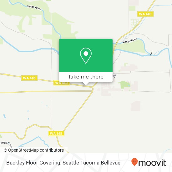 Buckley Floor Covering map