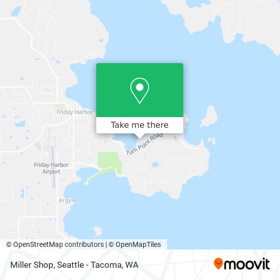 Miller Shop map