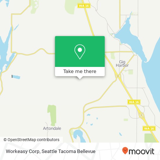 Mapa de Workeasy Corp