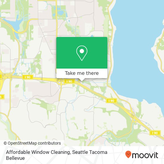 Affordable Window Cleaning map