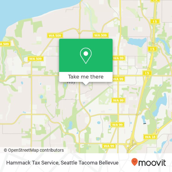 Hammack Tax Service map