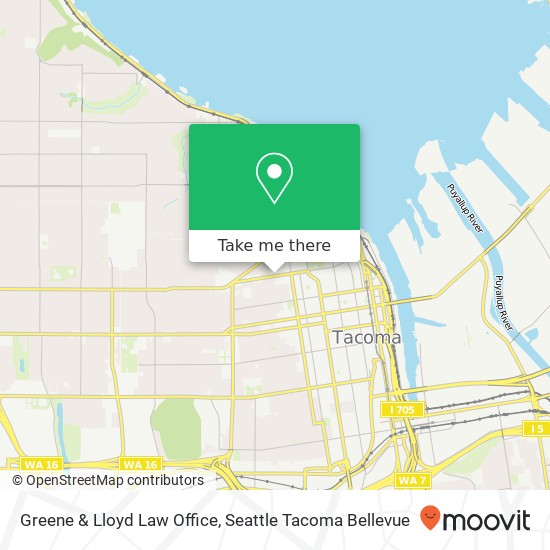 Greene & Lloyd Law Office map