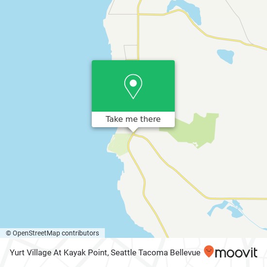 Yurt Village At Kayak Point map