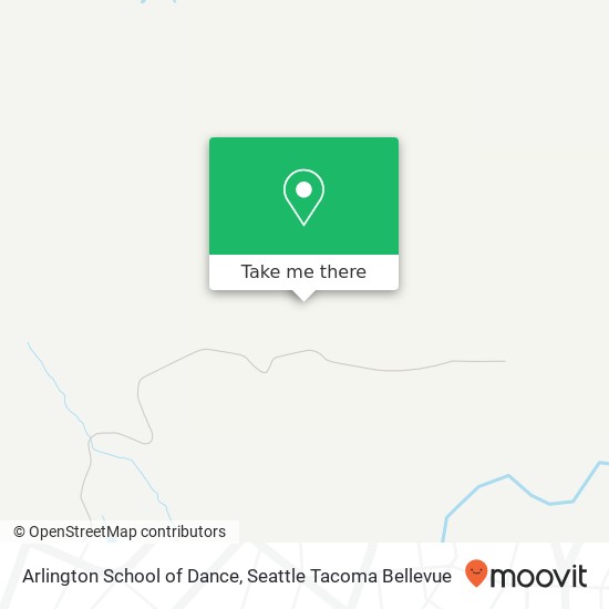 Arlington School of Dance map